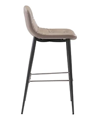 Zuo Tangiers Bar Chair, Set of 2