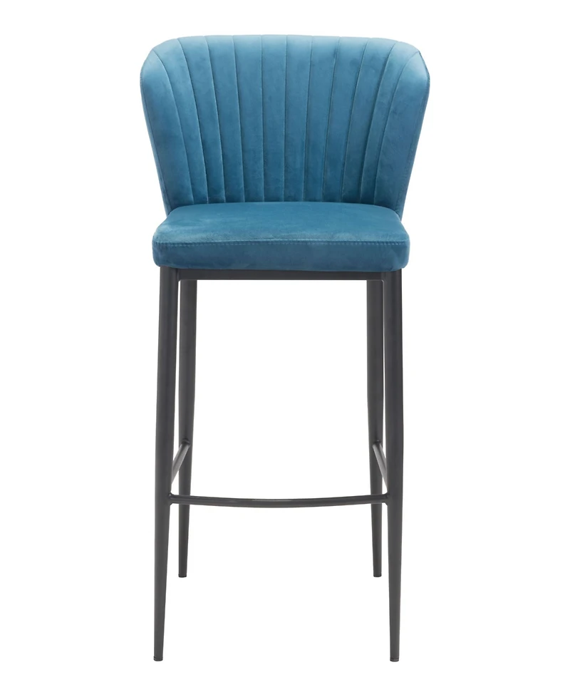 Zuo Tolivere Bar Chair, Set of 2