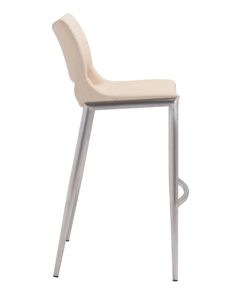 Zuo Ace Bar Chair, Set of 2