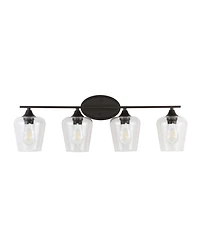 Jonathan Y Jayne 4-Light Cottage Rustic Led Vanity Light