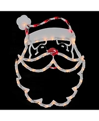 Northlight Lighted Santa Claus Christmas Window Silhouette