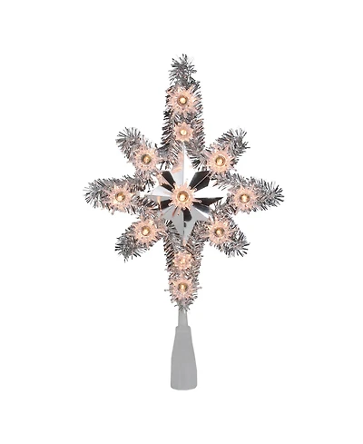 Northlight Lighted Tinsel Star Of Bethlehem Christmas Tree Topper