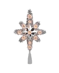 Northlight Lighted Tinsel Star Of Bethlehem Christmas Tree Topper