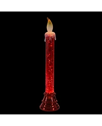 Northlight Led Glitter Flameless Christmas Candle Lamp