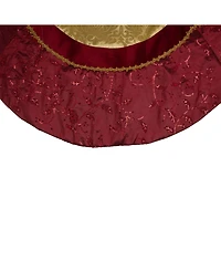 Northlight Scalloped Sequined Christmas Tree Skirt
