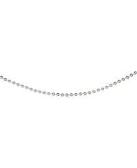 Northlight Unlit Shiny Clear Iridescent Beaded Artificial Christmas Garland