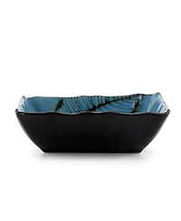 Elama Aloha Tide 16 Pc. Dinnerware Set, Service for 4