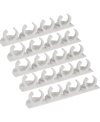 Spice Rack 36 Spice Gripper- Spice Racks Strips Cabinet Door - Use Spice Clips for Spice Organizer - Stick or Screw Spice Storage Spice Clips
