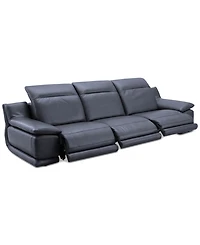 Daisley 3-Pc. Leather Sofa with Power Recliners