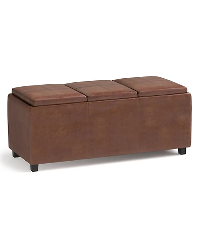 Simpli Home Avalon Storage Ottoman