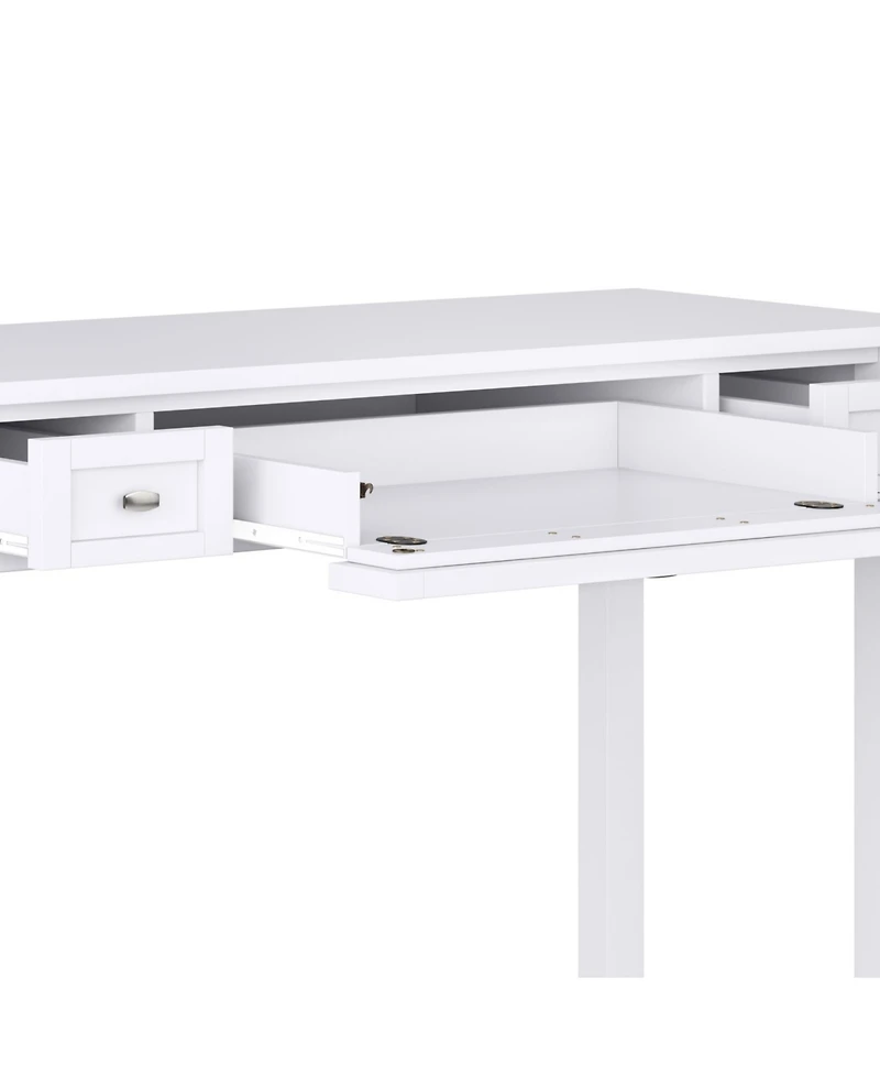 Simpli Home Warm Shaker Solid Wood Desk