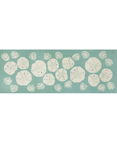 Liora Manne' Frontporch Shell Toss 2' x 5' Runner Rug
