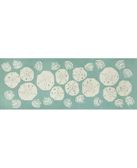 Liora Manne' Frontporch Shell Toss 2' x 5' Runner Rug