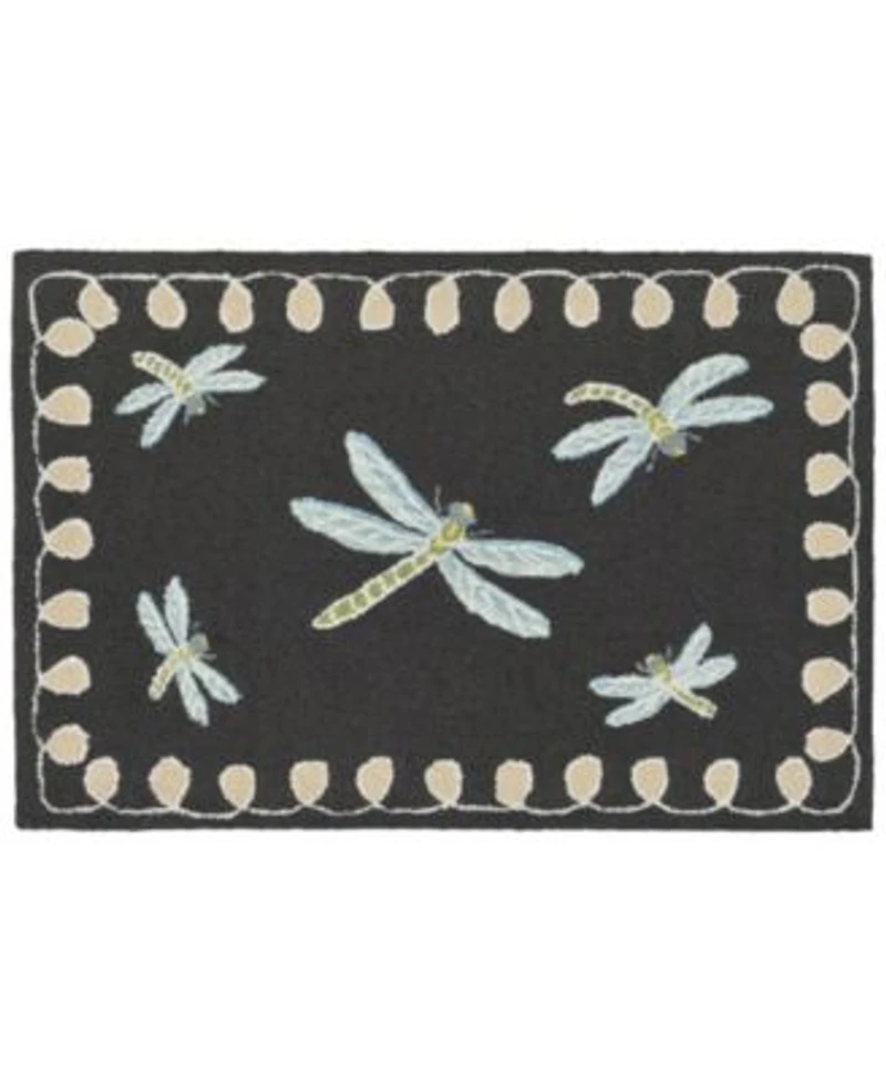 Liora Manne Frontporch Dragonfly Area Rug