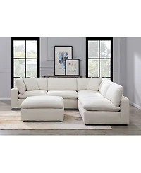 Picket House Furnishings Haven Ottoman