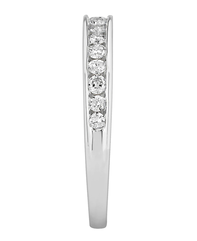 Certified Diamond Channel Band 1/4 ct. t.w. 14k White or Yellow Gold