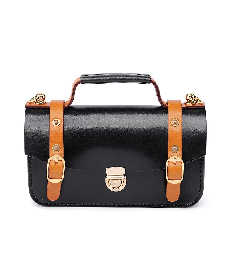 Old Trend Women's Genuine Leather Snapper Crossbody