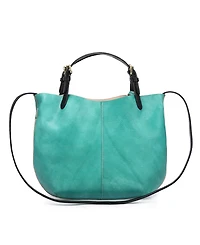 Old Trend Women's Genuine Leather Dip Dye Tote