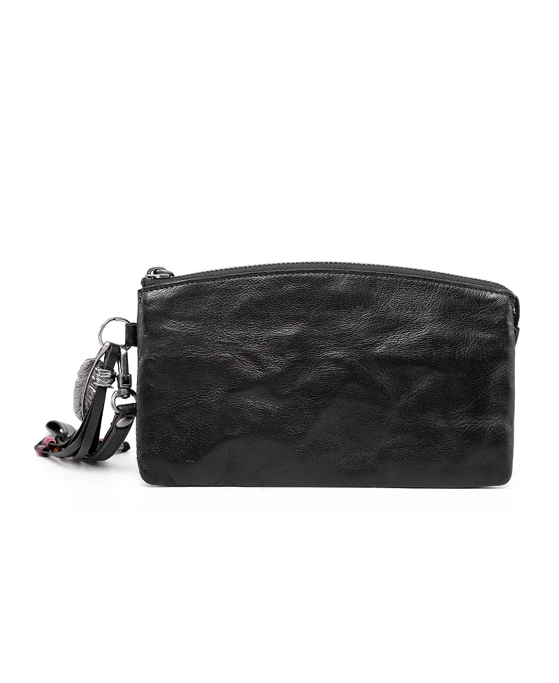 Old Trend Women's Genuine Leather Bluebell Clutch