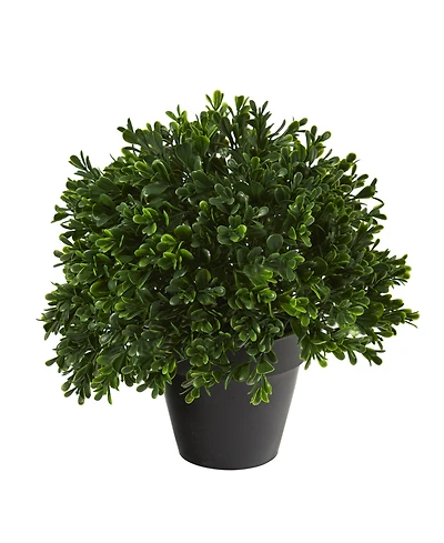 Nearly Natural Boxwood Topiary Artificial Plant, Indoor and Outdoor