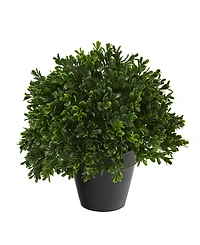 Nearly Natural Boxwood Topiary Artificial Plant, Indoor and Outdoor