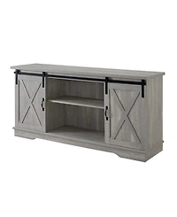 Walker Edison 58" Modern Farmhouse Wood Tv Stand