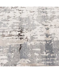 Closeout! Portland Textiles Alexia Fion Gray 5'3" x 7'7" Area Rug