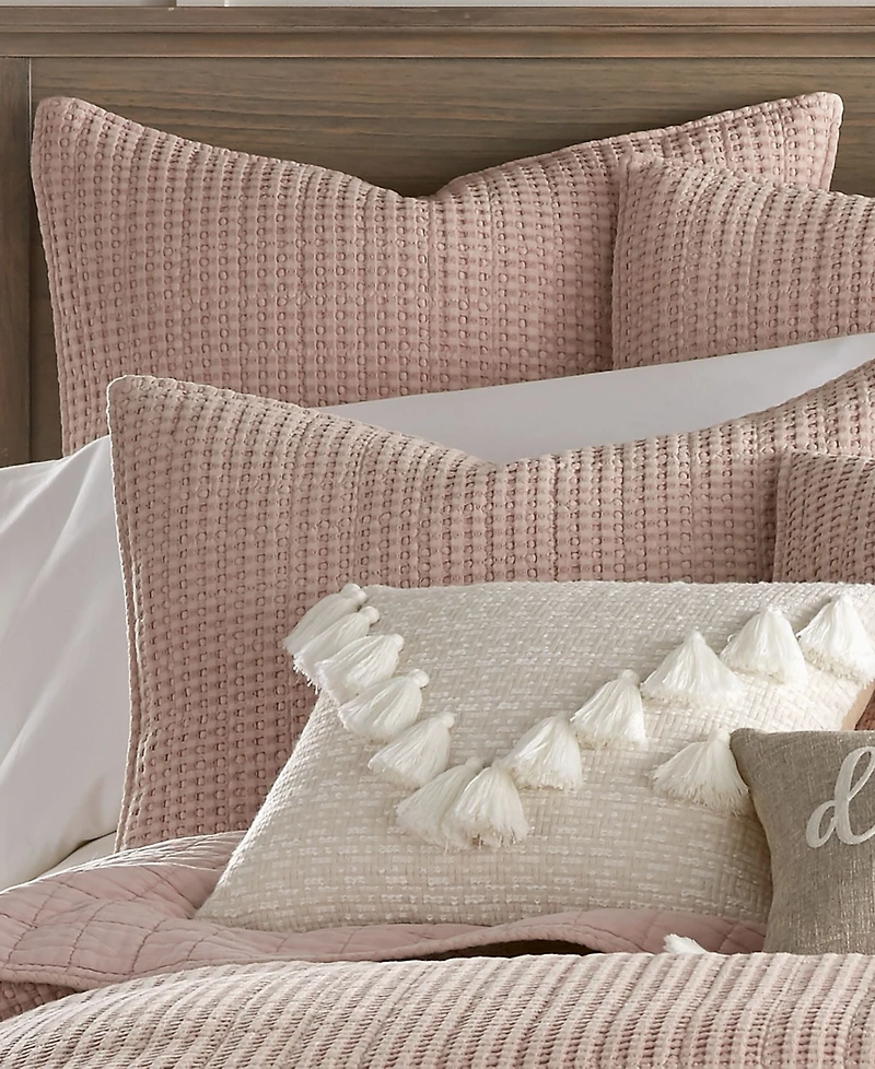 Levtex Mills Waffle 2-Pc. Sham Set, European