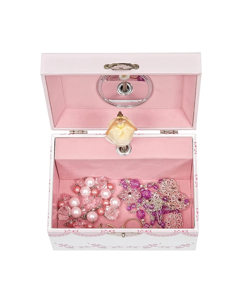 Mele Co. Cora Girls Musical Ballerina Jewelry Box