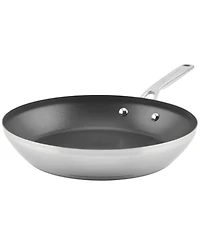 KitchenAid 3-Ply Base Stainless Steel 12" Nonstick Induction Frying Pan