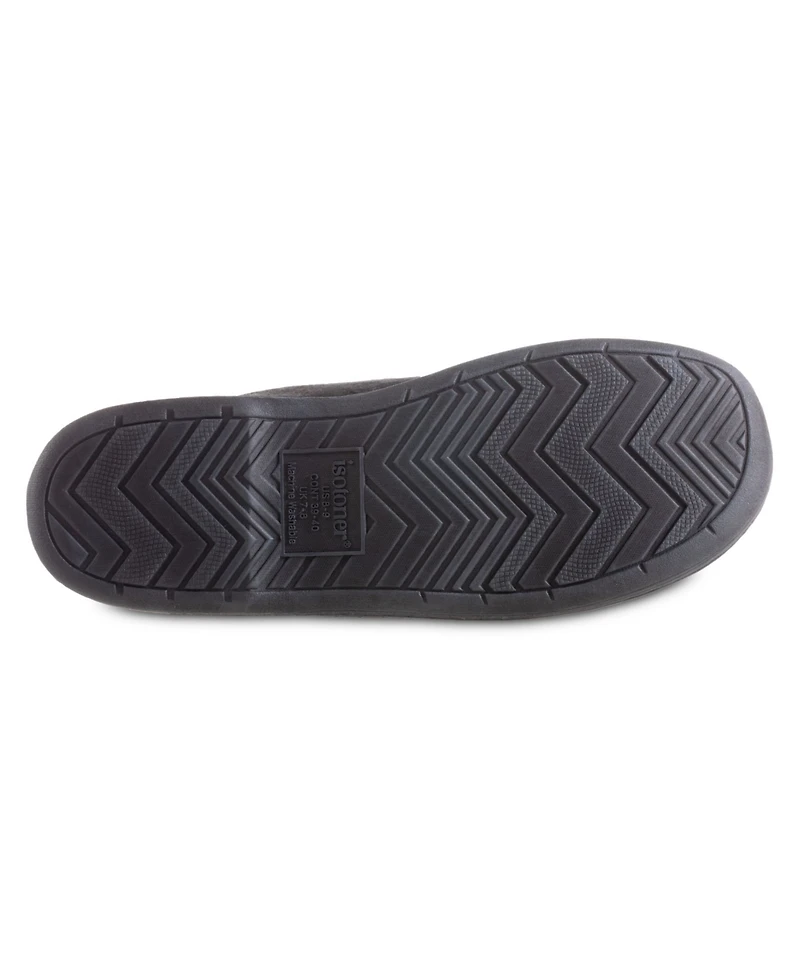 Isotoner Signature Men's Roman Hoodback Eco Comfort Slipper