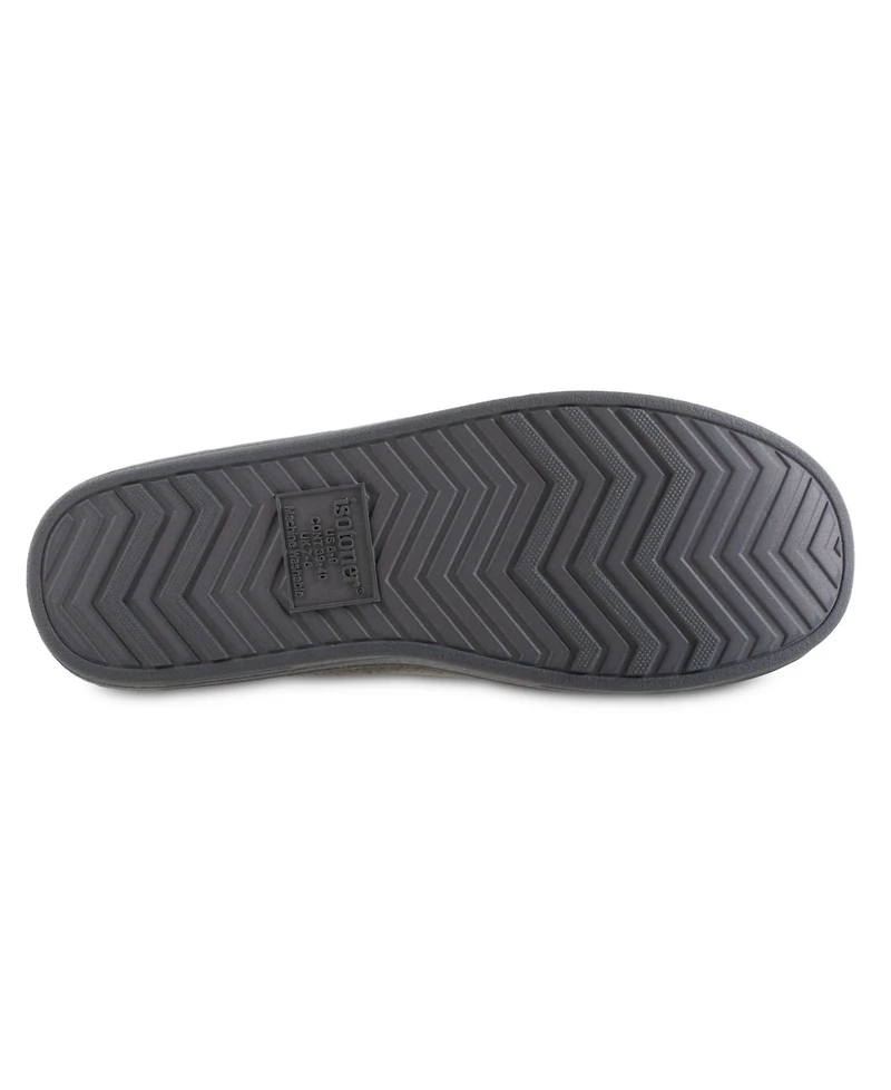 Isotoner Signature Men's Levon Low Boot Slippers