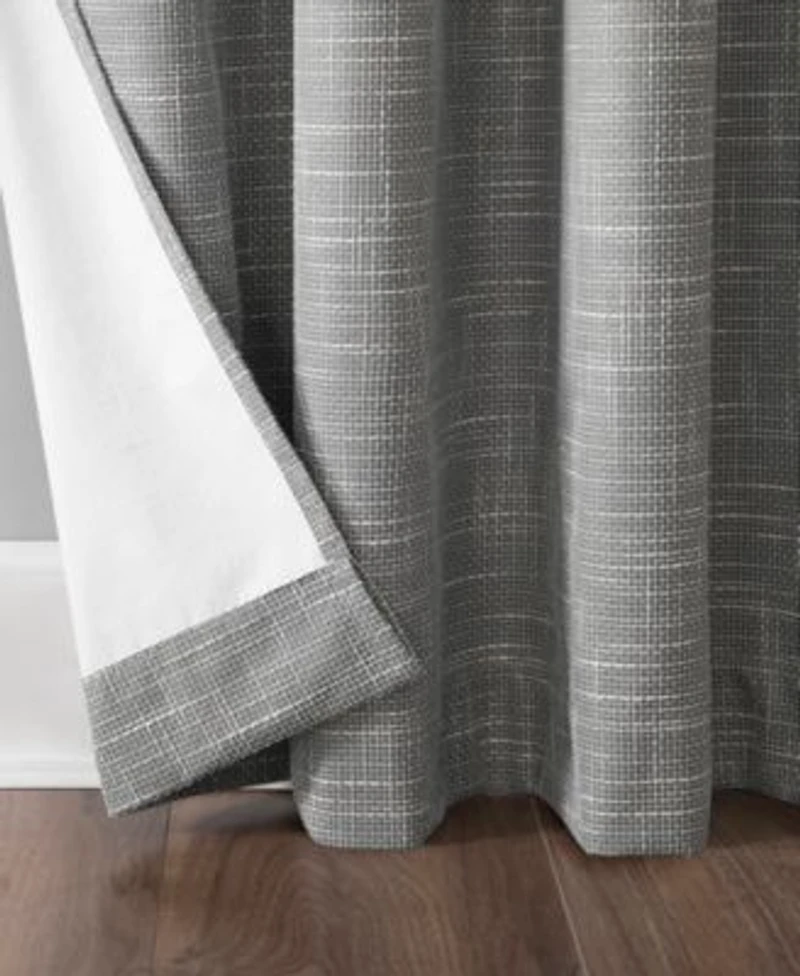 Kline Burlap Weave Thermal Blackout Curtain Panel Collection