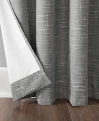 Kline Burlap Weave Thermal Blackout Curtain Panel Collection