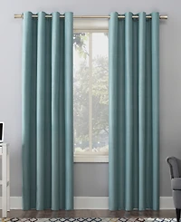 Duran Thermal Insulated 100% Blackout Grommet Curtain Panel