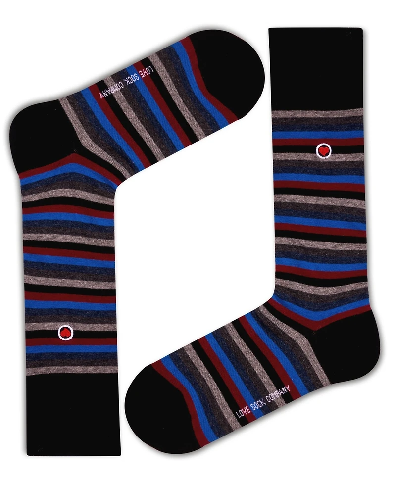 Love Sock Company Men's Mid Calf Dress Socks