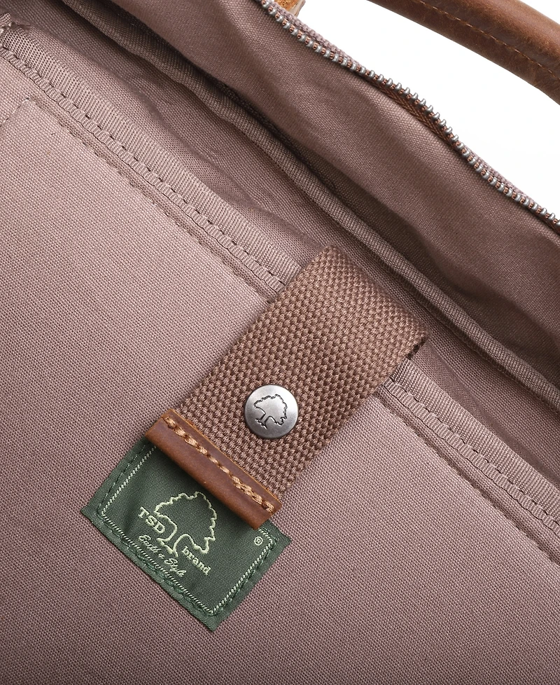 Tsd Brand Valley Hill Canvas Backpack