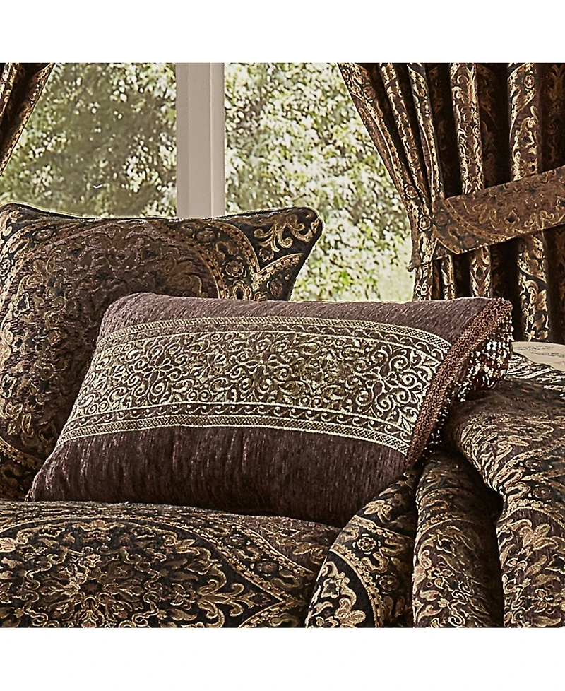J Queen New York Jordan Boudoir Decorative Pillow, 15" x 22"