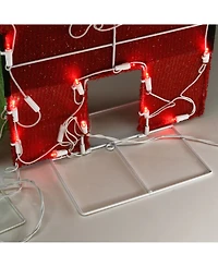 National Tree Company Pre-Lit Ho Ho Ho Decoration