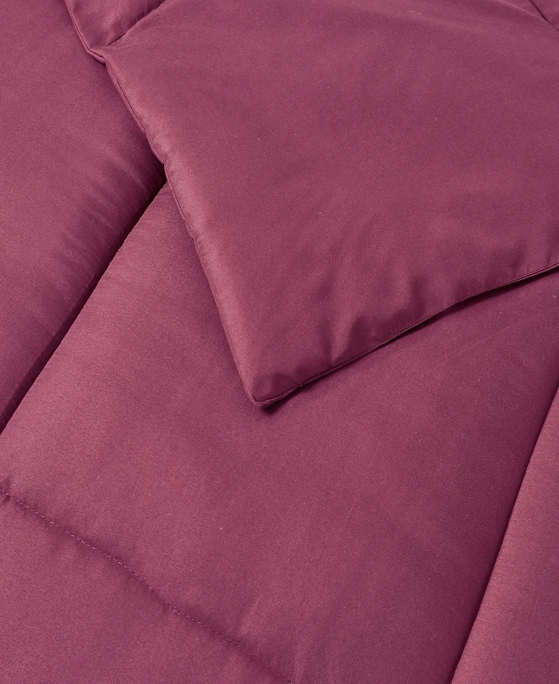 Royal Luxe Color Hypoallergenic Down Alternative Light Warmth Microfiber Comforter, Twin, Exclusively at Macy's