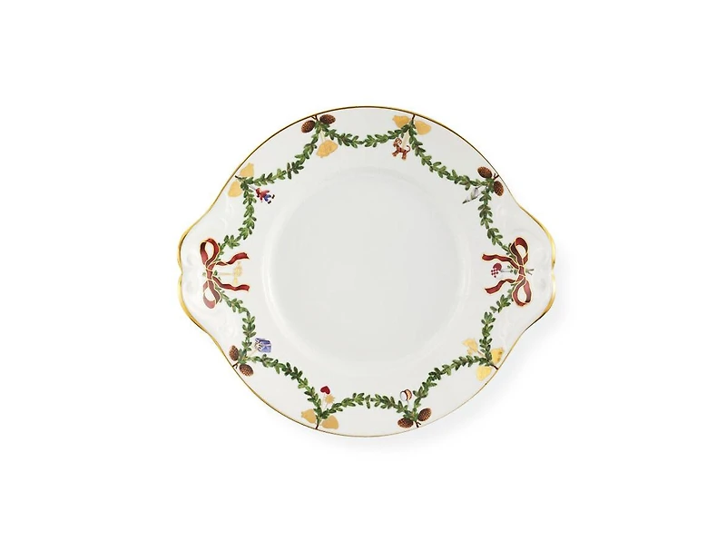 Star Fluted Christmas Dish, 10.75" L