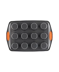 Rachael Ray Yum-o! Bakeware Oven Lovin Nonstick 4-Pc. Muffin and Cupcake Making Set
