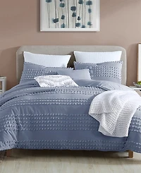 Swift Home Magnificent Marilla Dot 5 Piece Comforter Set, Full/Queen