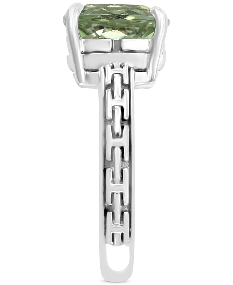 Effy Green Quartz Statement Ring (3-7/8 ct. t.w.) Sterling Silver
