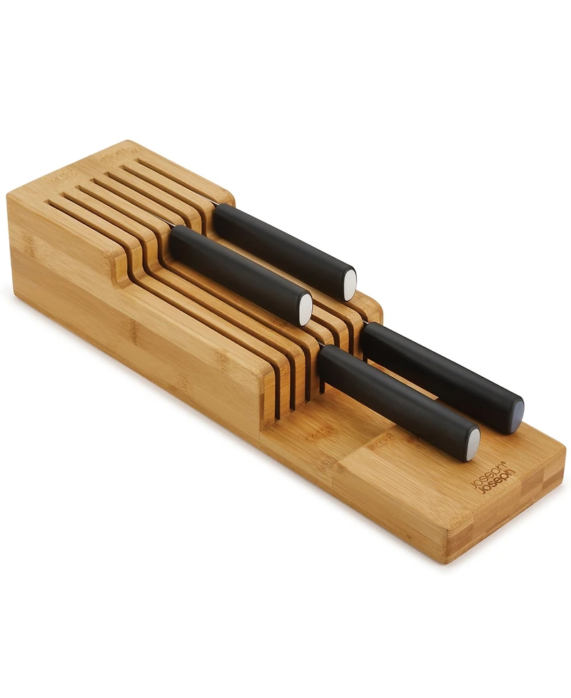 Joseph Joseph DrawerStore Bamboo 2-Tier Knife Organizer