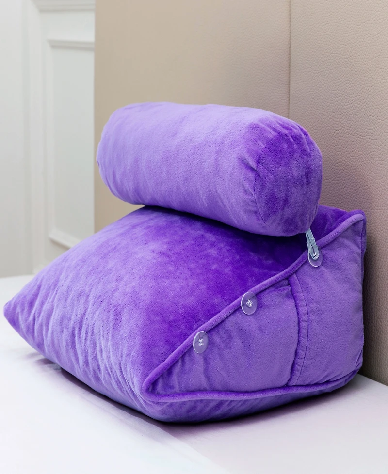 Cheer Collection Bolster Wedge Pillow