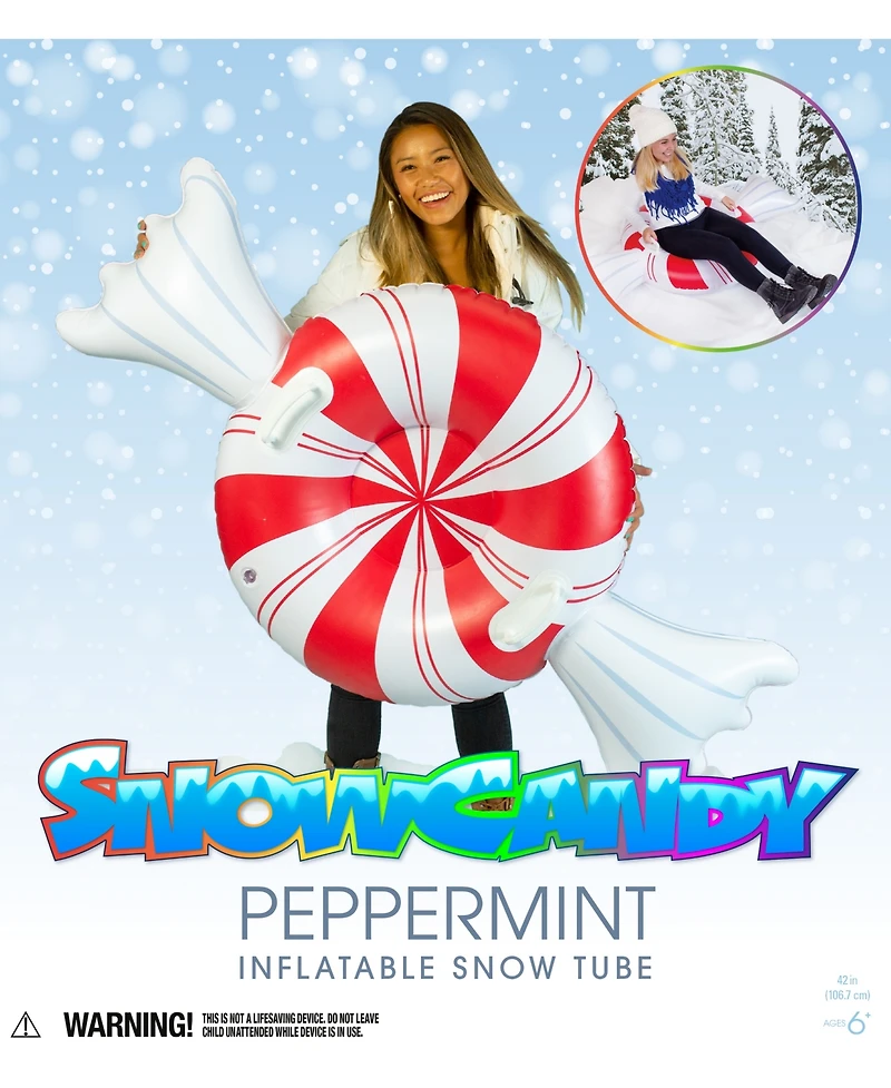 PoolCandy's SnowCandy Peppermint Snow Tube