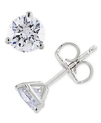 Diamond Stud Earrings 1 4 Ct. T.W. To 1 Ct. T.W. In 14k White Or Yellow Gold