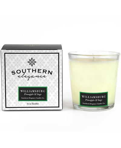Williamsburg Pineapple and Sage Tumbler, 11 oz
