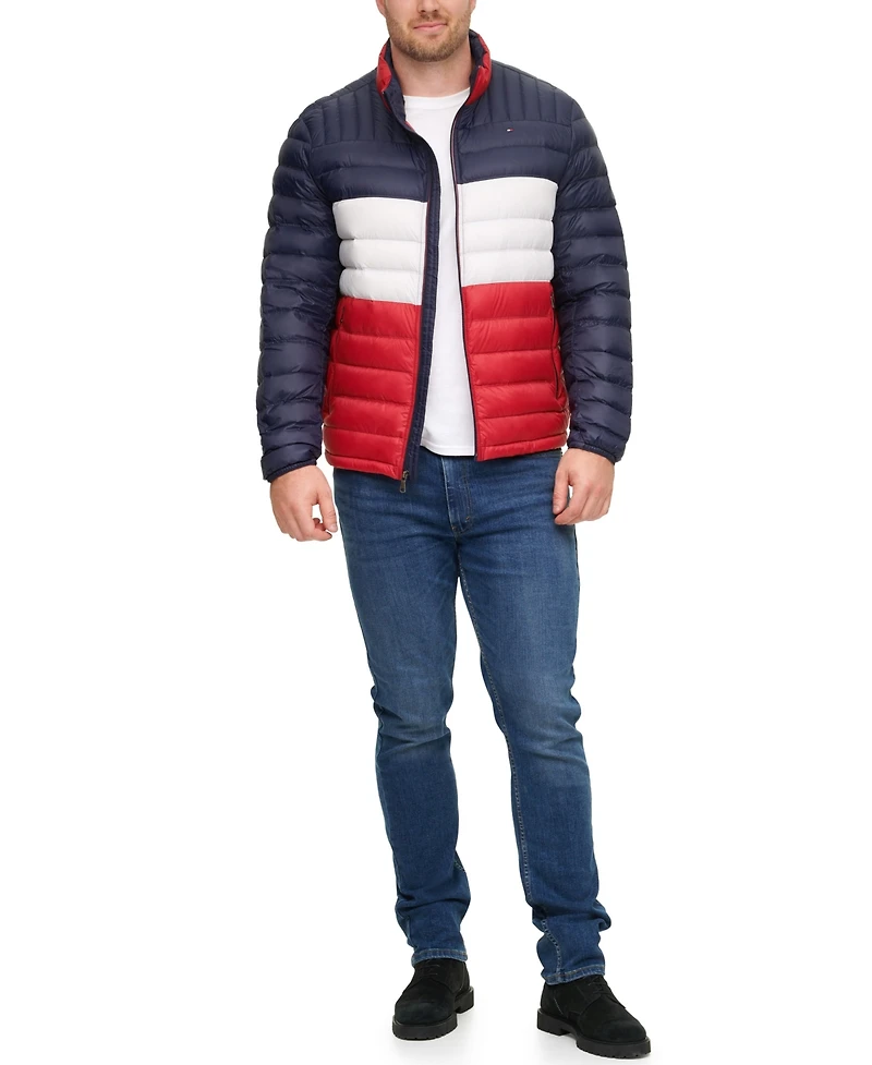 Tommy Hilfiger Men's Big & Tall Packable Down Puffer Coat